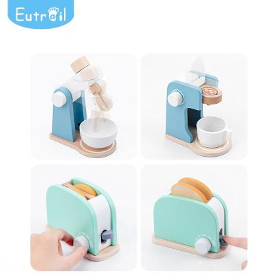 China Mini Kids Furniture Kitchen Cooking Tool Wooden Toys Play Fruit Squeezer Toy Wooden Toys for sale