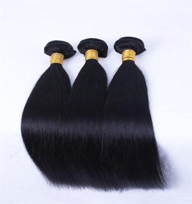 China Silky Straight Wave Wholesale Bundles 100% Silky Straight Best Quality Hair for sale