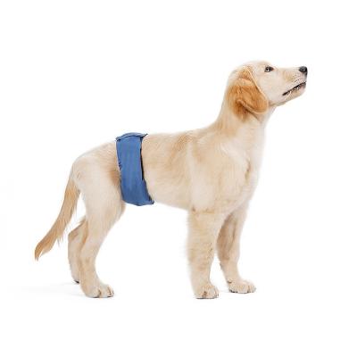 China Large Puppy Pet Care Dog Diapers Waterproof Pet Wrap Belly Band Reusable Washable Male Cloth Diaper With Pad Hook Absorbent Buckle Closure for sale