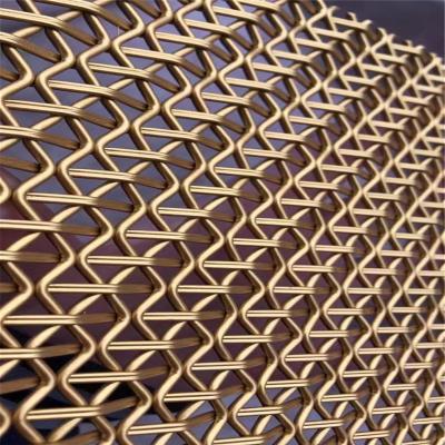 China Low Price Decorative Plain Weave Wire Mesh Metal Decoration Mesh Stainless Steel Architectural Plain Weave Decorate Wire Mesh For Market for sale