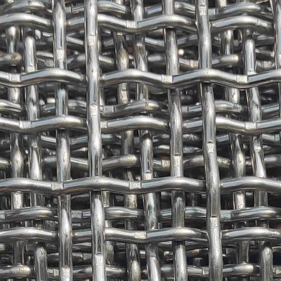 China Low Carbon Plain Weave Crimped Wire Mesh / Crimped Wire Mesh For Headlight Stone Guard for sale