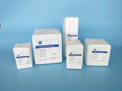 China 100% Bleasched Absorbent Compress 21s/30s/41s/ Sterile Gauze Swabs for sale