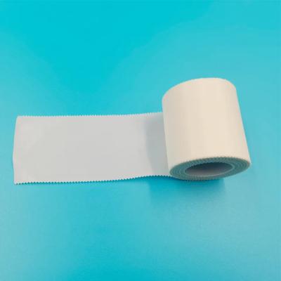 China Surgery Injury White Zinc Oxide Tape Fixation Of Dressings On Sensitive Skin for sale