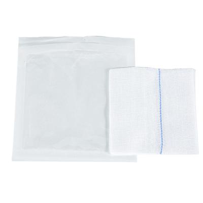 Κίνα Gauze abdominal pad 10x10cm sterile/no sterile single packing x-ray detectable abdominal pad Medical Gauze Swab προς πώληση