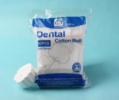 China Medical Disposables Supply Products Dental Equipment Cotton Rolls for sale