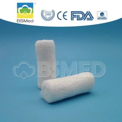 China Gauze Bandage First Aid Sterilized Cotton Breathable Hemostatic Gauze Bandage Roll Customized 100% Cotton Medical  Wound Dressing for sale