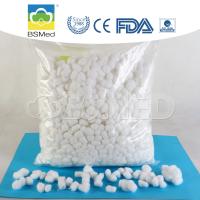 China As bolas estéreis absorventes do algodão dão forma circularmente para o molho cirúrgico à venda