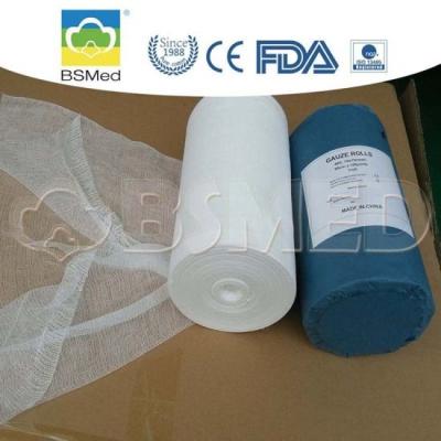 China Reinweiß-Baumwolle Gauze Roll, Gauze Bandage Roll For Personal-Sorgfalt zu verkaufen