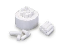 China Dental Cotton Wool Rolls 100% Cotton Wool Surgery Medical Disposable Absorbent Dental Cotton Pad Roll Te koop