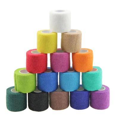 China Medical Band Aid Compress First Aid Bandage Adhesive Elastic Tape Crepe Bandage for sale