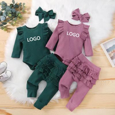 China Hot Sale Autumn Winter Cotton 100% Soft 100% Knit Long Sleeves Jumpsuit Baby Clothes Sweater Newborn Baby Rompers for sale