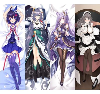 China Anti-Static Azur Lane IJN Ayanami Hot Sale Dakimakura Japanese Custom Anime Pillow Case with 2WT Knitted Zao Meng Zhu 1pcs Everyday 50*160cm for sale