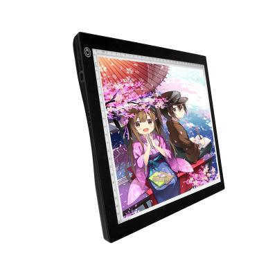 China High Quality A4 Tablet Artist Digital Graphic Portable ABS Drawing Board Led Light Pad With Battery For Diamond Painting for sale