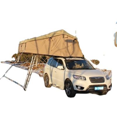 China Straight Tether Type 3-4 Person Trailer Car Tent Pop Up Trailer Car Tent Camper Truck PLAYDO Roof Top Tent for sale