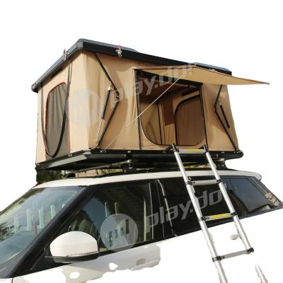 China China Hot Selling Van Car Playdo Roof Tent Straight Ladder Aluminum Alloy Telescopic Frame Type Hard for sale