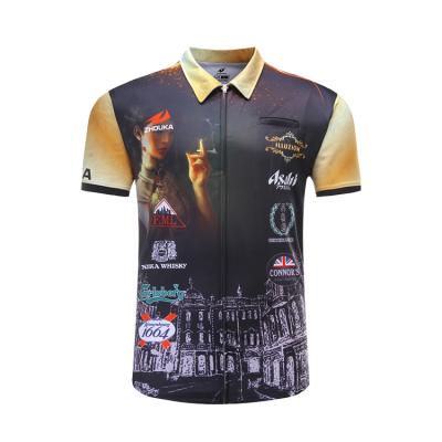 China Breathable Attractive Custom Dart Tank Top Cool Dart Shirt Design Dart Tank Top Sublimation Tank Top for sale