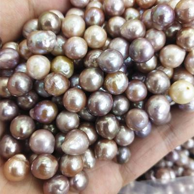 China Jewelry Making Wholesale 7-9mm Edison Natural Purple Pearls Baroque Loose Baroque Pearl for sale