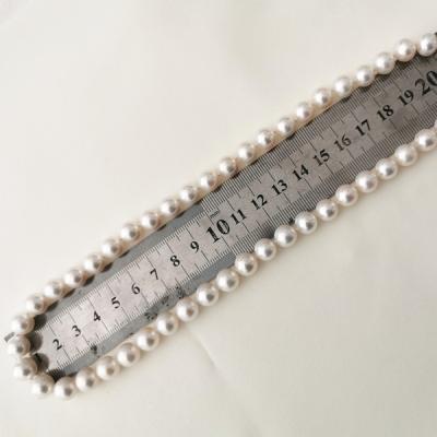 China Perfect Round Freshwater Pearl Necklace 17