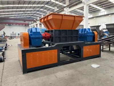 China Double Shaft Shredder Plastic Waste Shredder Scrap Metal Shredder Tire Shredder Waste Wood Shredder for sale