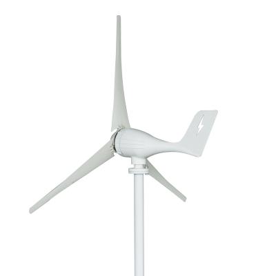 China Nylon fiber China Factory 100w 200w 300w 400w Wind Horizontal Turbine Generator Windmill 3 Phase 12v 24v 48v with Mppt Controller for Home for sale