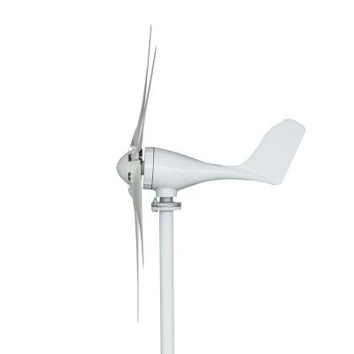 China Nylon fiber High Quality Free Energy Wind Turbine Generator Wind Power 100 watt 12v 24v for sale