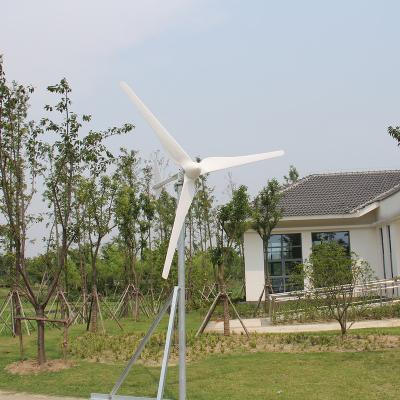 China Nylon fiber 5kw Spiral wind turbine 10kw home wind turbine 500w 800w wind generator 1kw 2kw 3kw for sale