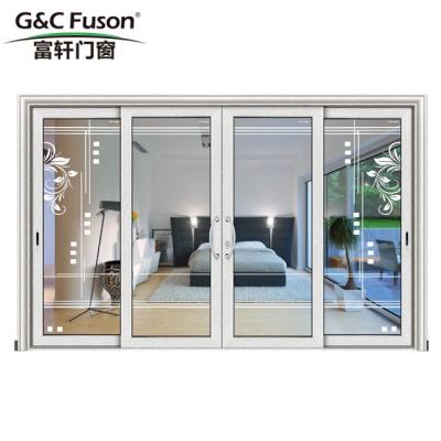 China Sliding Sliding Glass Door for House, Villa, Office, Balcony for sale