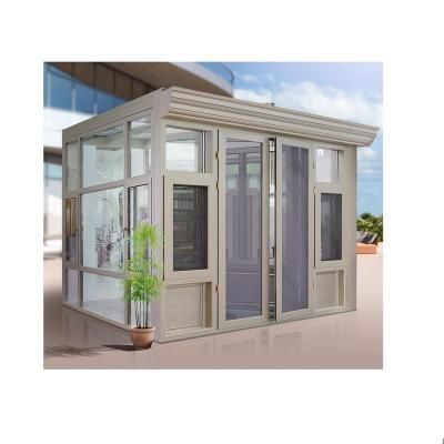 China China Aluminum Profile Roof Top 5 Low-E Glass Residential / Patio / Yard Solarium , Backyard Solarium for sale