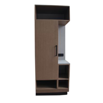 China modern hyatt hotel furniture bedroom wall unit wardrobe wardrobe for sale