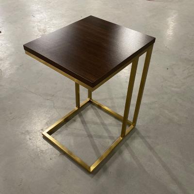 China Eco - Friendly Hotel Furniture Metal C Table for sale