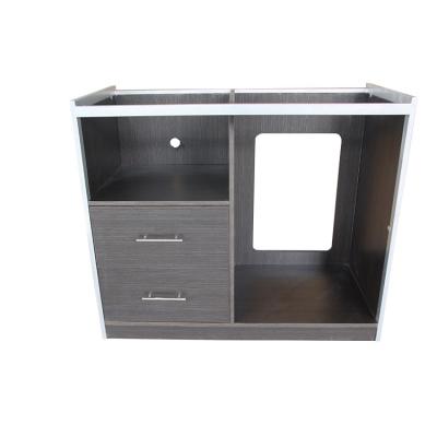 China Modern MDF with HPL cabinet with soft closing drawers for sale