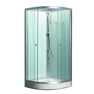 China Modern Sauna Tempered Removable Box Fiberglass Turkish Beach Turkish Steam Massage Shower Movable Cabin for sale