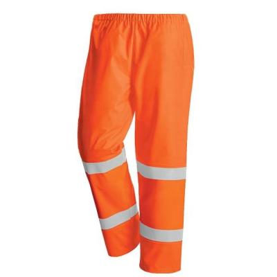 China Factory Wholesale Water Proof Reflective Trousers Visibility Safety WaterproRain Pants High for sale