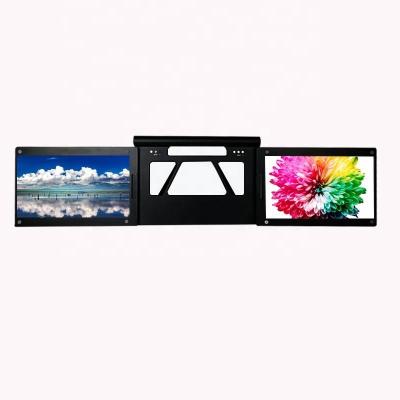 China Hot Supplement Factory Dual Speaker 13.3inch 1080P Laptop LCD Display Monitors Tri Screen Portable Monitor For Laptop for sale