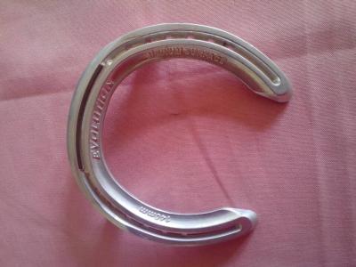 China Silver Aluminum Horseshoes Horse Shoeing Equipment for Horse for sale