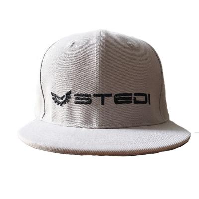 China Custom Logo Acrylic Snapback Caps Flat Brim Hats Embroidery COMMON High Quality Snapback Hats for sale