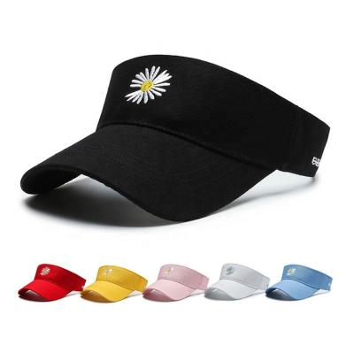 China Customized Comfortable Summer Sports Hat Sun Visor Hat Bare Chest Top Hat Sports Empty Hat for sale