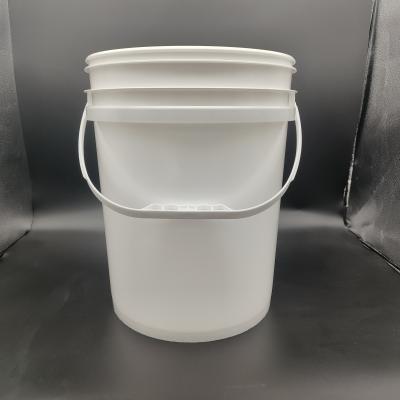 China Household PP Plastic Bucket Heat Resistant PP Utility Bucket With Snap On Lid Te koop