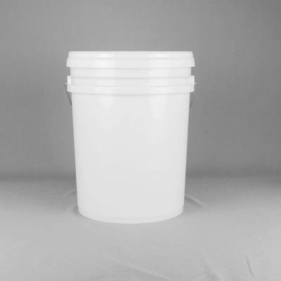 China Anti-Aging 5 Gal 70mil Food Safe Bucket Wit met deksel Te koop