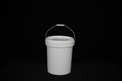 China Plastic Food Bucket / Lid Plastic Bucket with Lid and Handle for sale