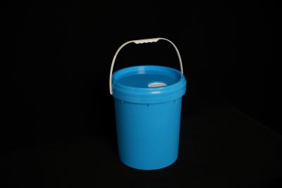 China Light Weight Round Plastic Bucket With Customized Logo for sale