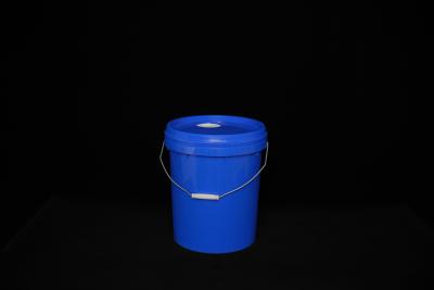 China Custom Printed PE Round Pails With Lid for sale