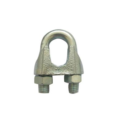 China Adjustable Drop Forged ALLOY Hot Dip Galvanized Wire Rope Clip Sling Forged Rope Clip for sale