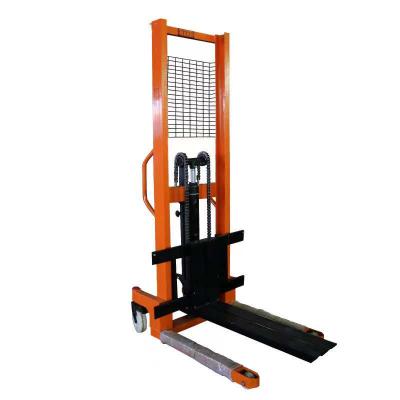 China Heavy Industry 1000kg/2000kg/3000kg Hydraulic Manual Stacker Pallet Trolley Hand Forklift for sale