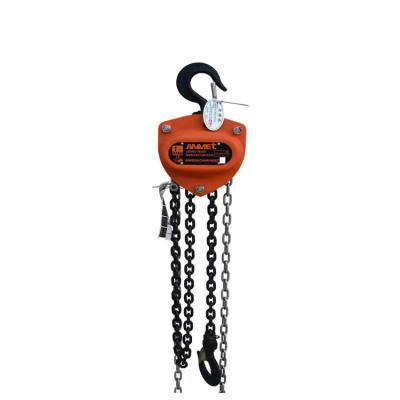 China Heavy Industry Factory Directly Sell 3 Ton Manual Lifting Chain Hoist Block for sale