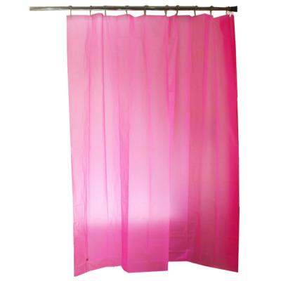 China Sustainable Factory Wholesale Shower Curtain Liners Pure Color For Bathroom for sale