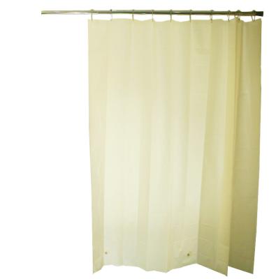 China Viable Wholesale Beige Shower Curtains For Hote Hookless Shower Curtain Liner Curtain Customized for sale