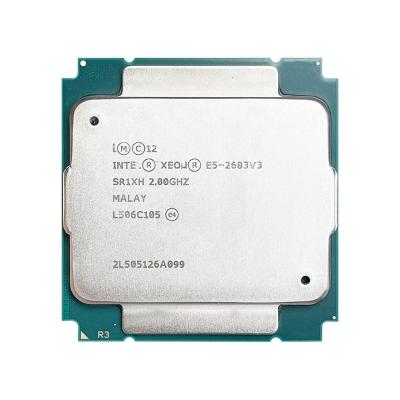 China Server Xeon E5 2683V3 Processor Wholesale CPU 2.0GHz 14 Cores 28 Cores 22nm LGA2011-3 120W Server for sale