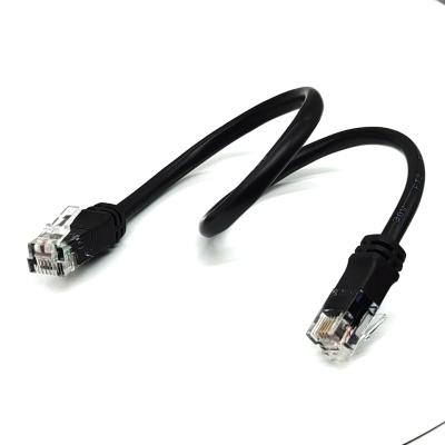 China Network Communication System Black RoHS Cast Cable RJ11 for sale