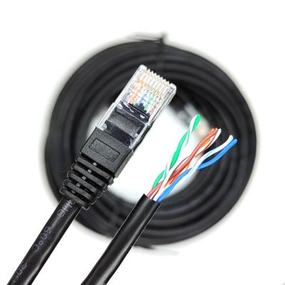 China Good Quality Ambient Temperature -40degree -70degree Cat5e Rj45 Lan Cable Patch Cord Network Cable 22AWG/24AWG for sale